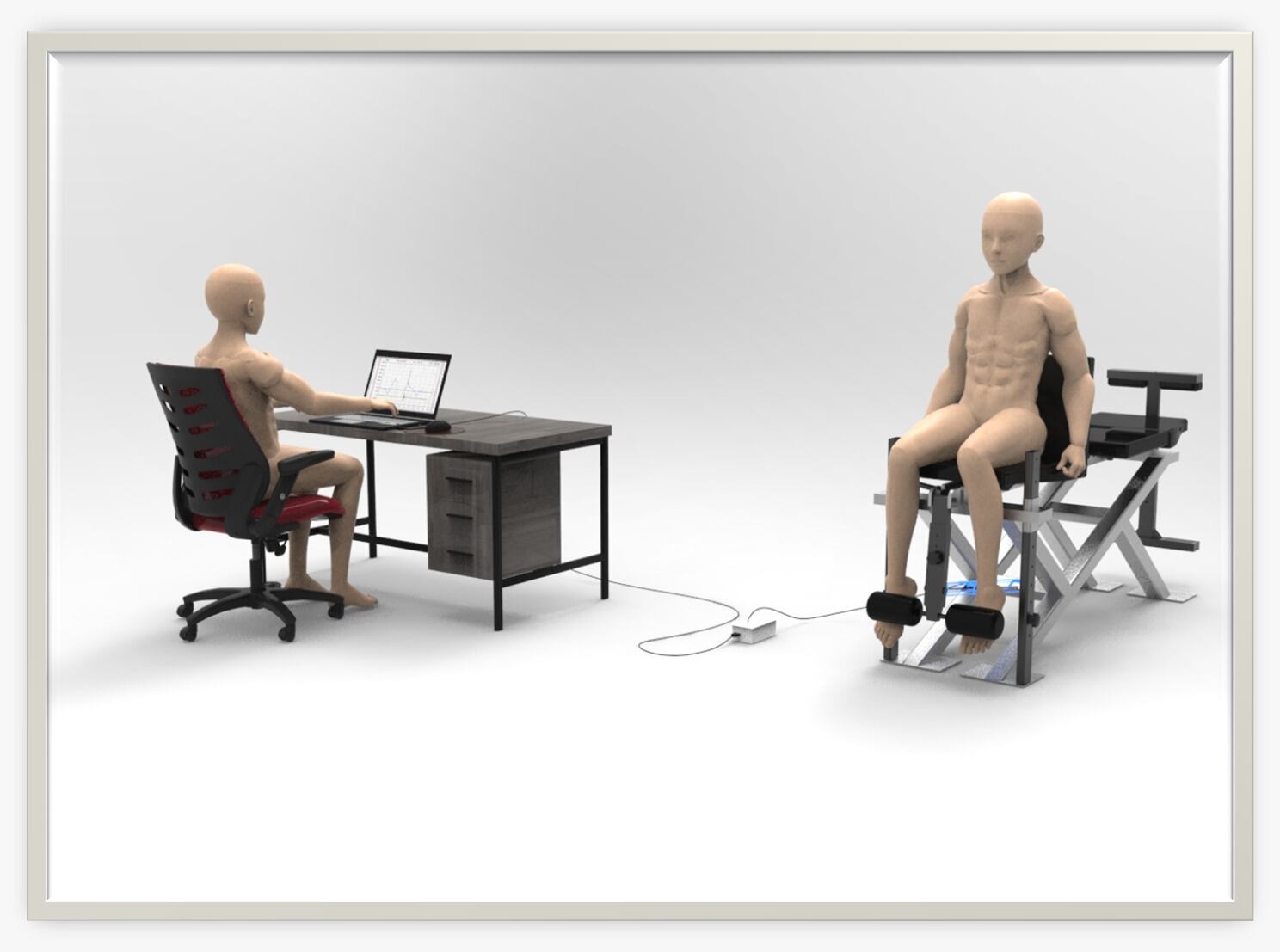 Dispositivo Automatizado para la Medición de la Fuerza Muscular Isométrica.