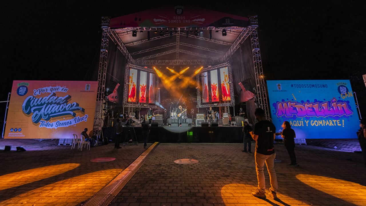 Imagen del Festival Altavoz. Cortesía de la Secretaría de Cultura Ciudadana de Medellín.