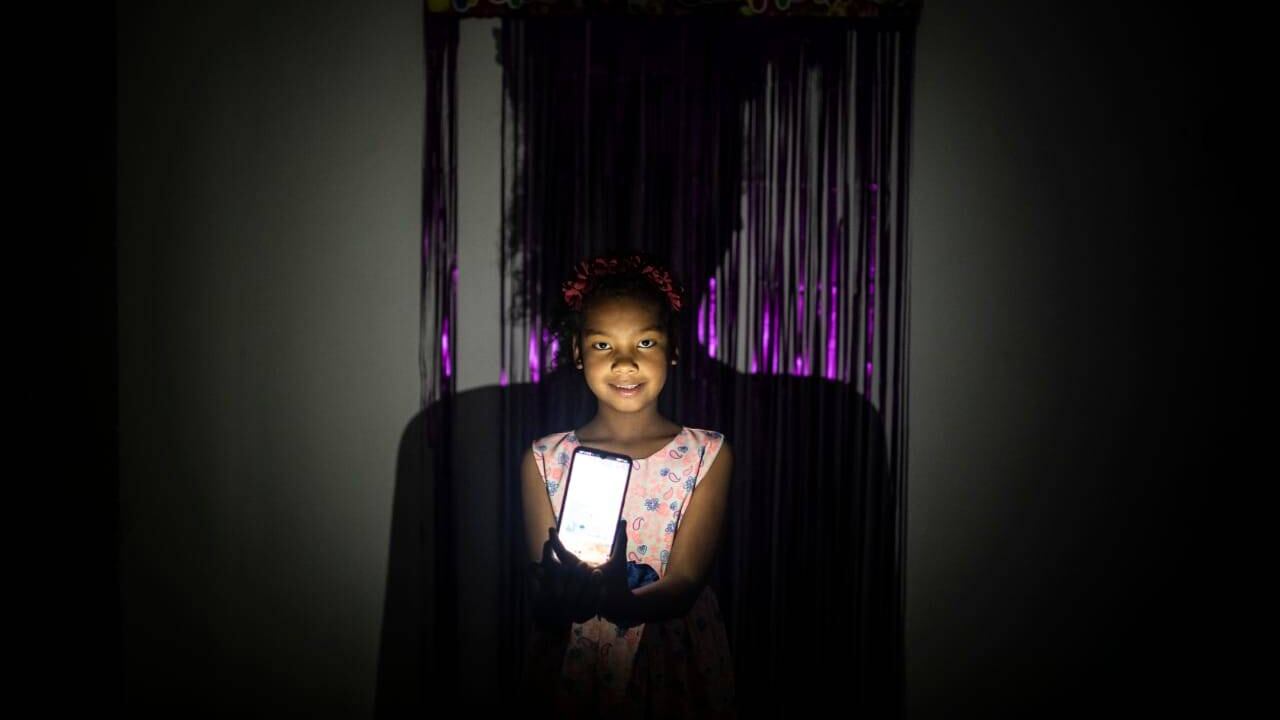 Nicole cursa quinto grado en el colegio distrital Altamira.