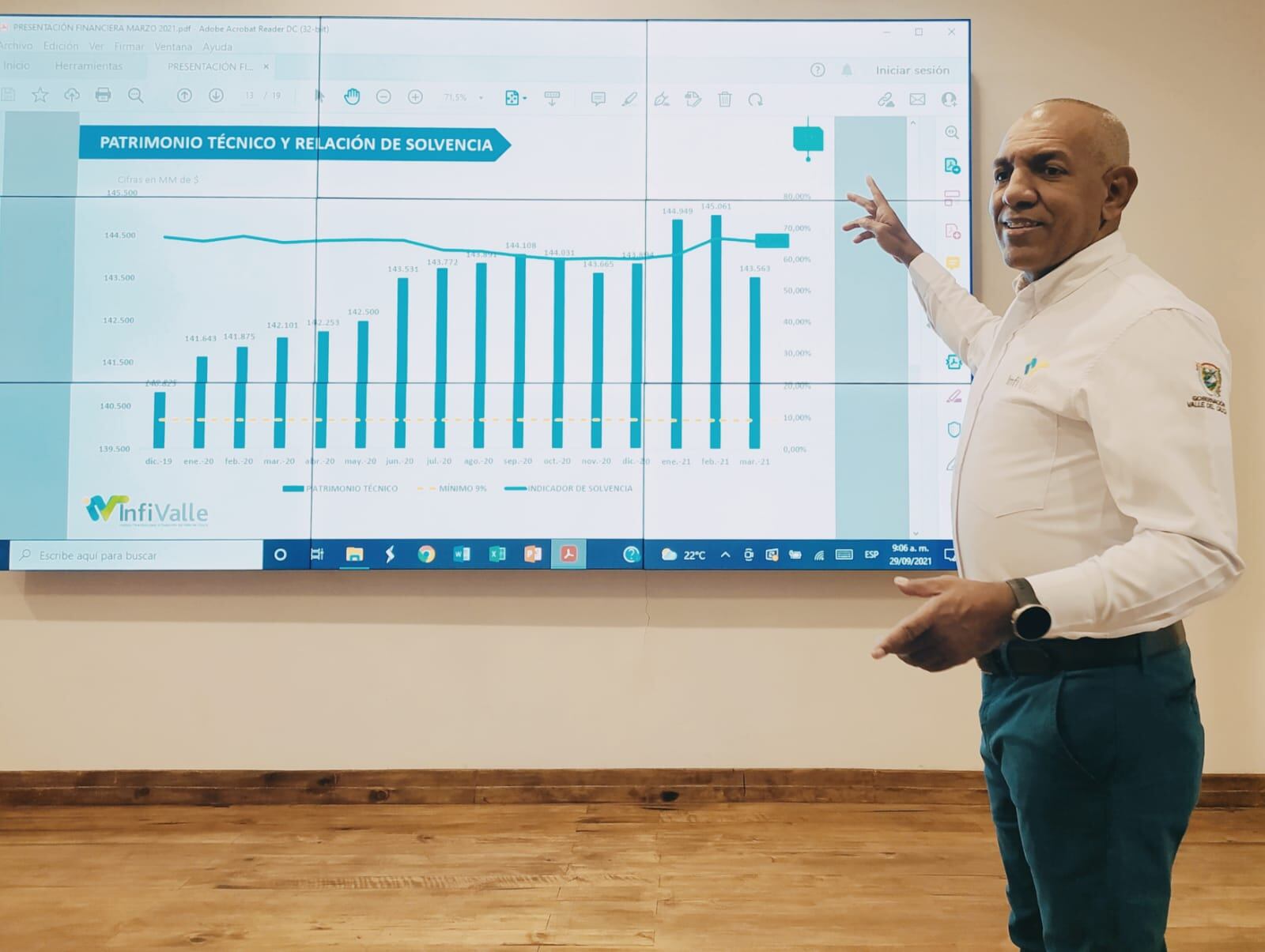 Giovanny Ramírez Cabrera, gerente del Instituto Financiero para el Desarrollo del Valle del Cauca (InfiValle)