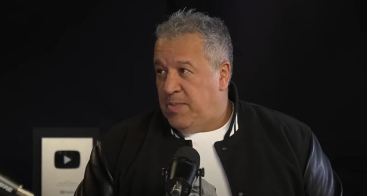 El locutor Iván Martínez.