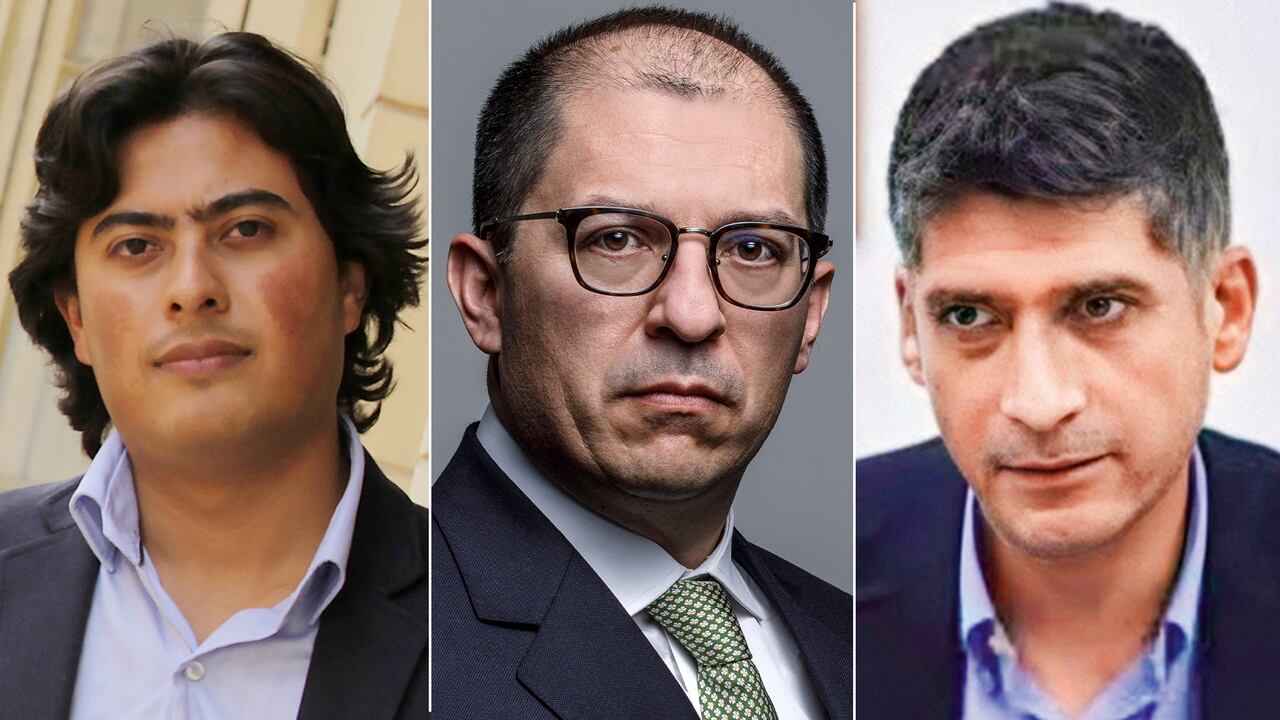 Nicolás Petro, Francisco Barbosa y Mario Burgos