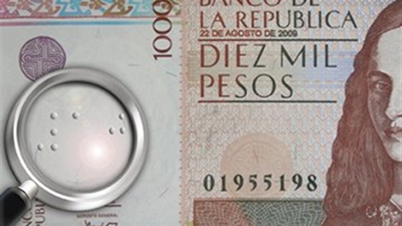 Entran en circulación billetes de $10.000 y $20.000 con nueva señal para invidentes.