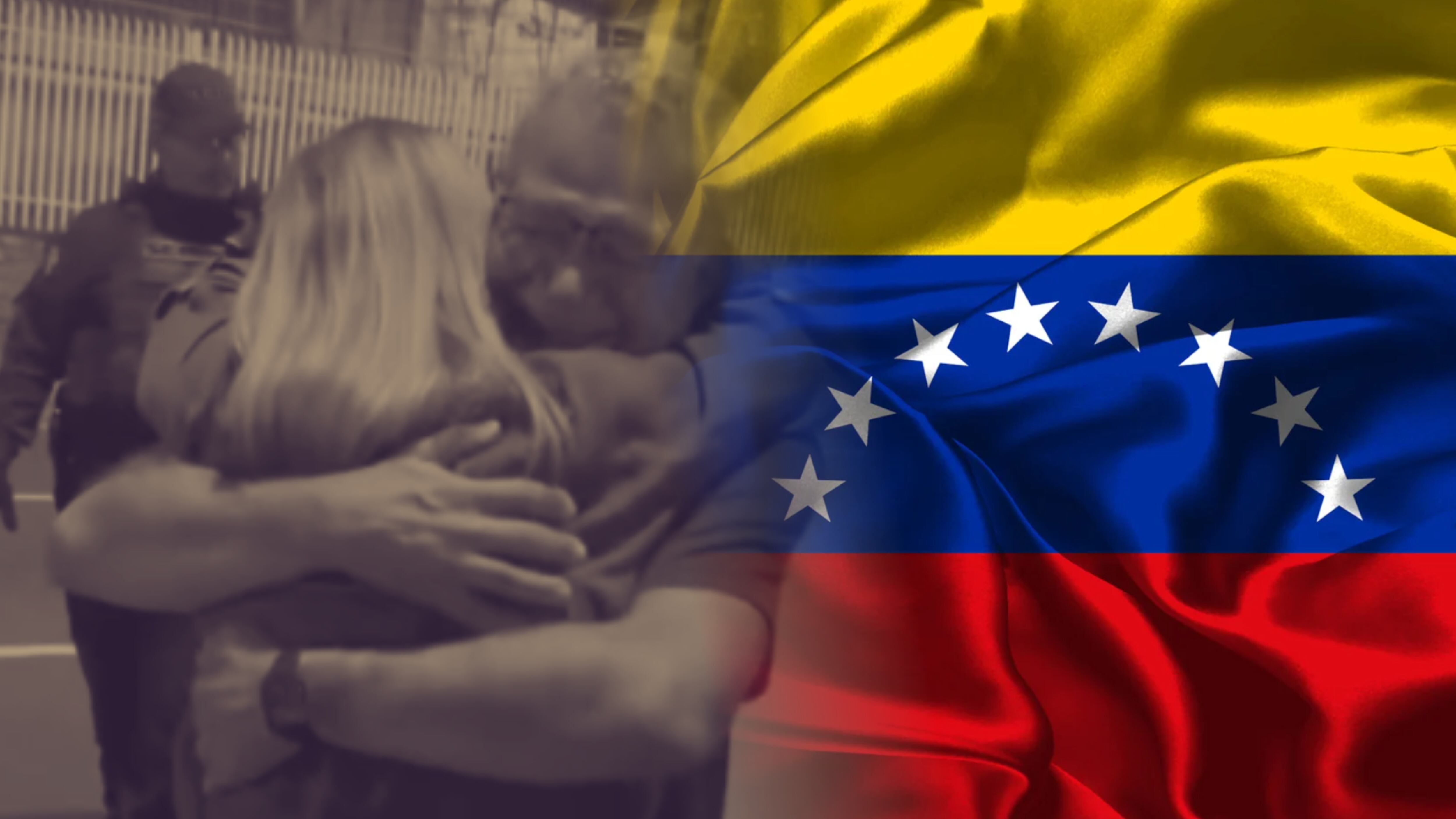Presos políticos liberados en Venezuela: aparecen las primeras imágenes tras salir de El Helicoide.