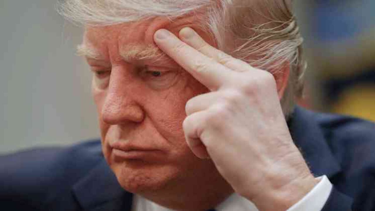No ha sido una buena semana para el presidente Trump.
