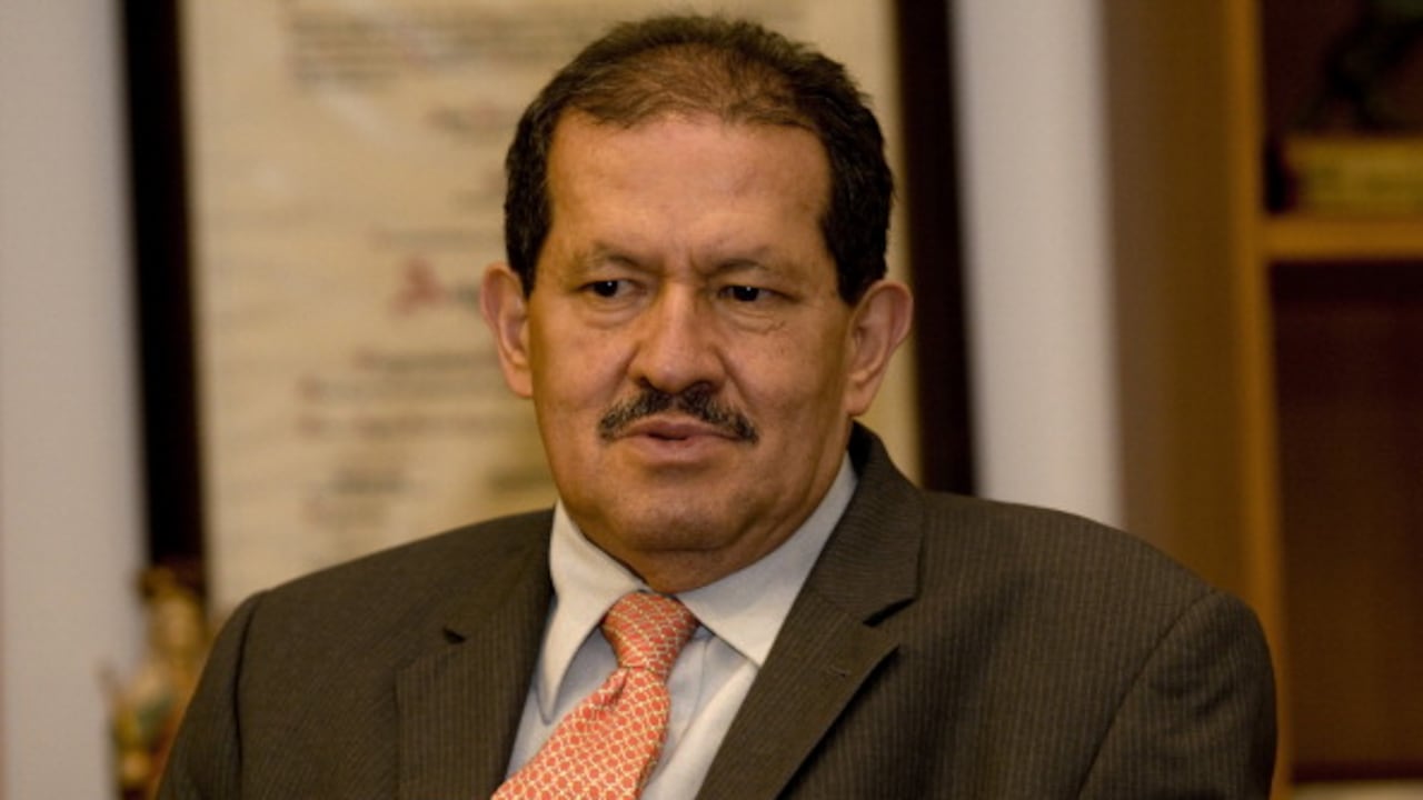 El exvicepresidente de la República, Angelino Garzón, entregó a través de sus redes sociales su actual estado de salud, lego de que le fuera detectado covid-19 hace cerca de un mes. Photographer: Alejandra Parra/Bloomberg via Getty Images