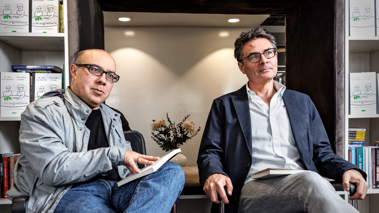 Ricardo Silva y Alejandro Gaviria.