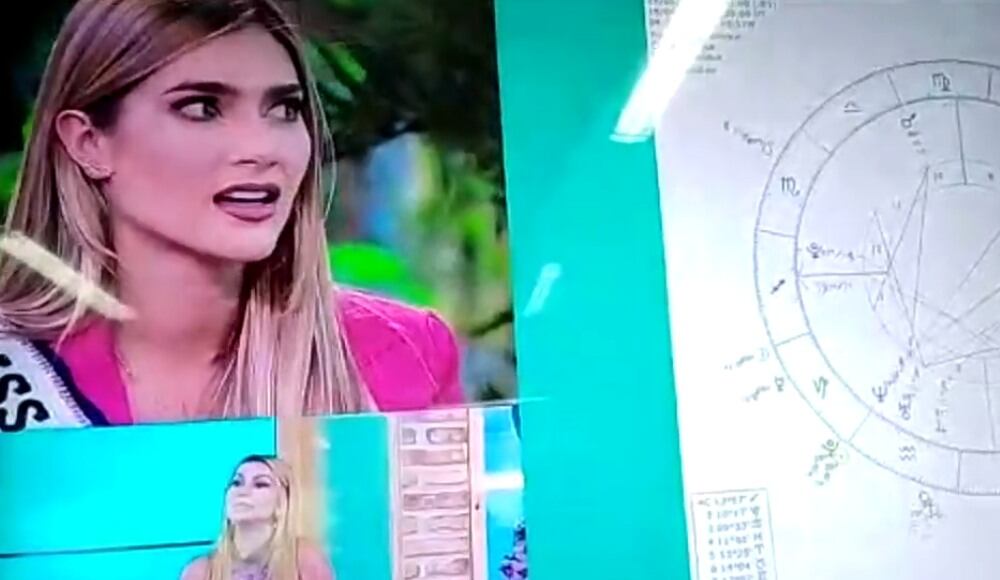 La expresión de la paisa al enterarse de las predicciones para su futuro.