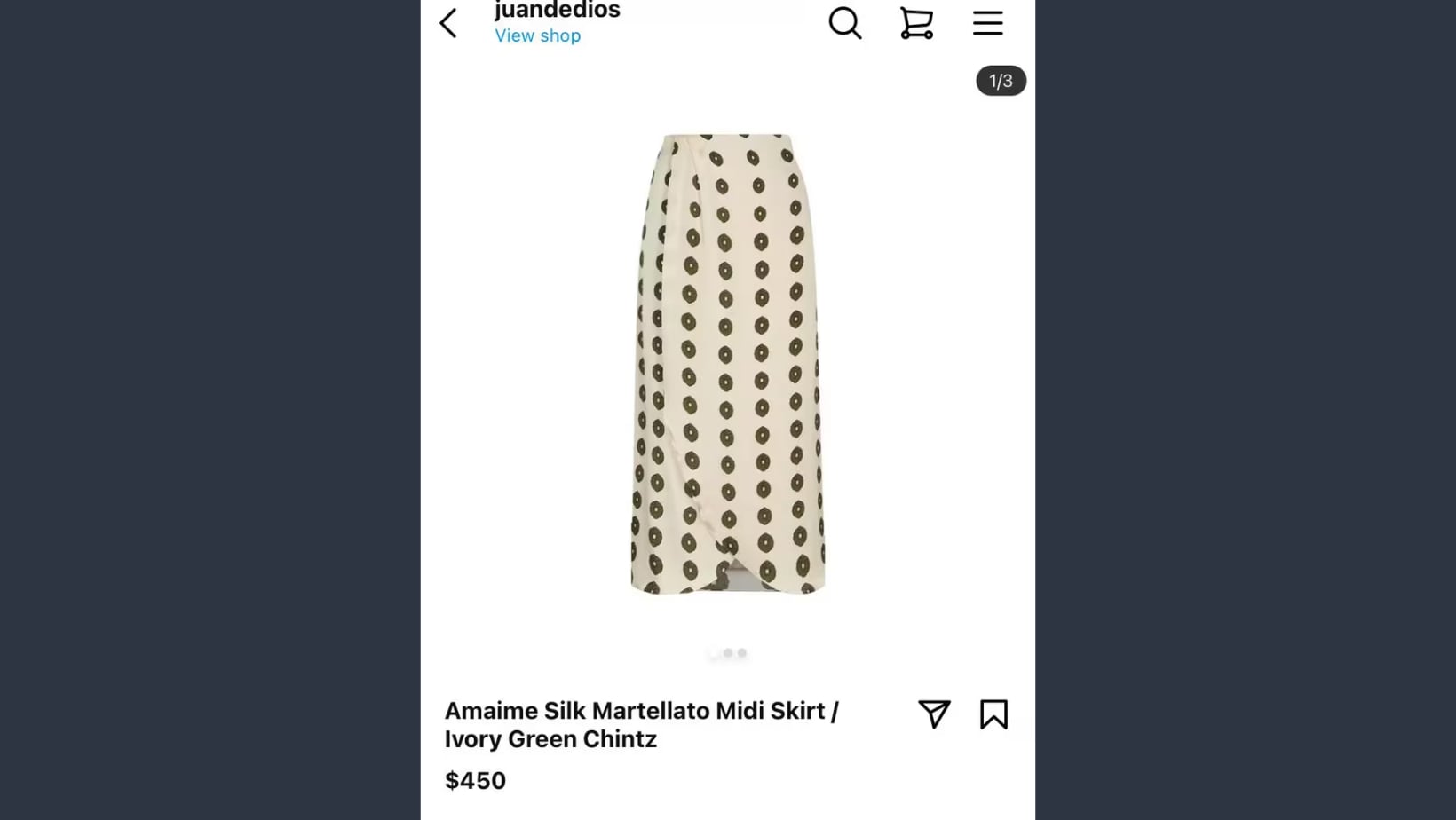 La falda  de marca colombiana que utilizó Meghan durante su visita a Colombia