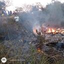 La aeronave era militar y así mismo sus tripulantes