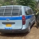 La camioneta habría sido modificada con los logos del INPEC.