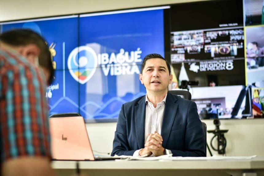 Alcalde de Ibagué pide levantar toque de queda y restricciones en la ciudad al gobierno nacional.