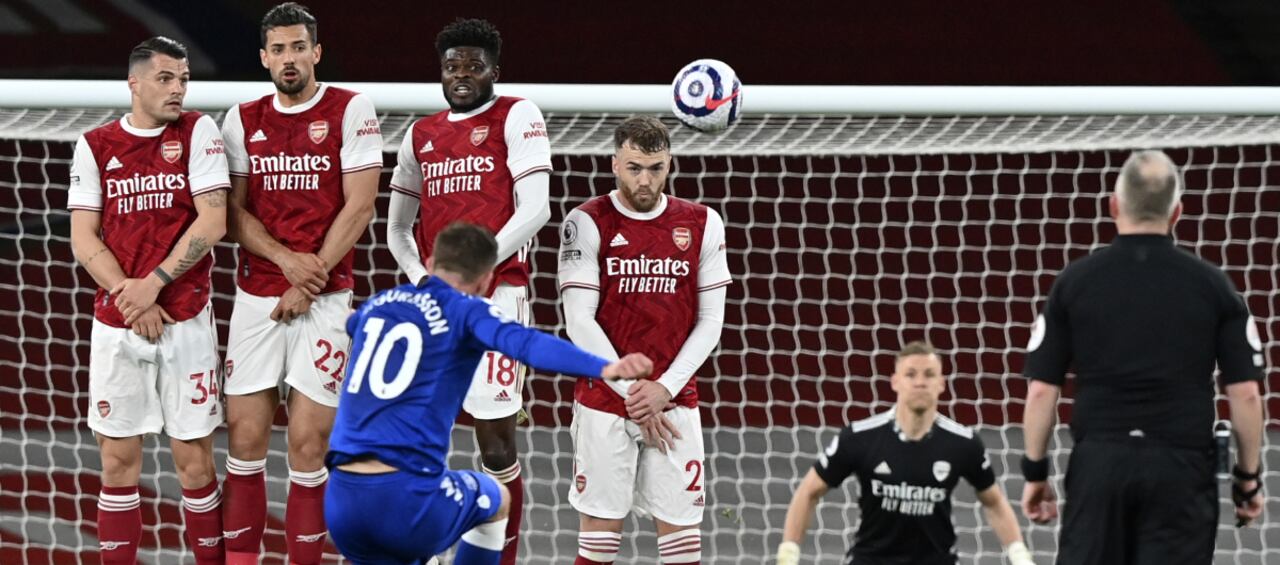 Arsenal vs Everton, fecha 33, Premier League