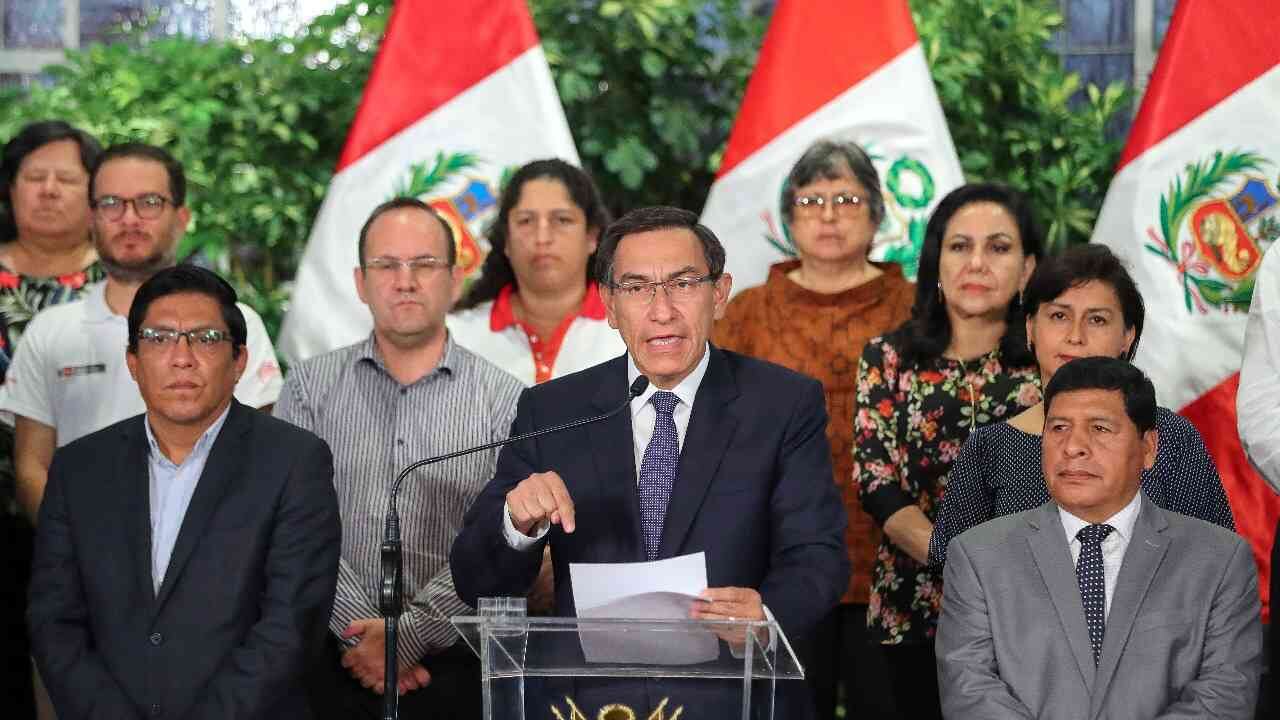 Martín Vizcarra señaló en mayo que los alumnos debían hacerse la idea que el retorno presencial a clases tomaría hasta fines de 2020.