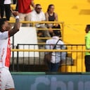 Morelo celebrando su gol frente a Equidad