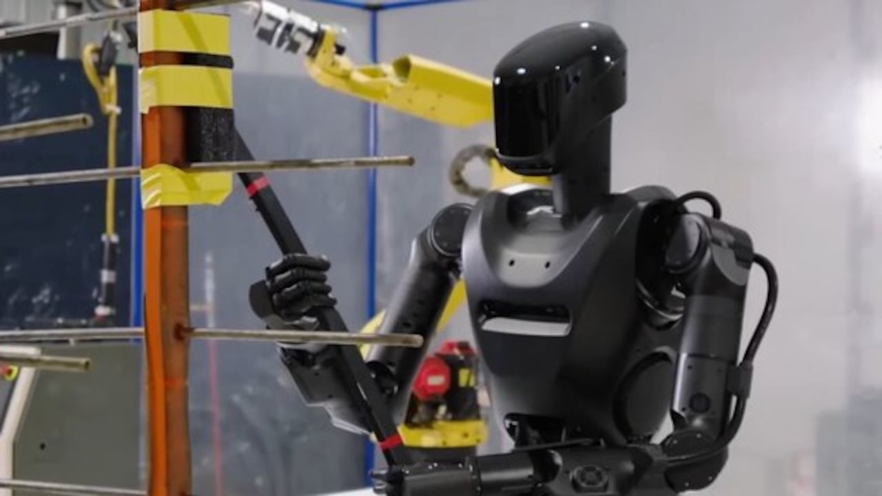 El robot se caracteriza por la versatilidad en sus movimientos.