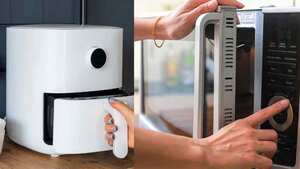 El horno microondas y la freidora de aire son electrodomésticos que consumen una gran cantidad de energía.