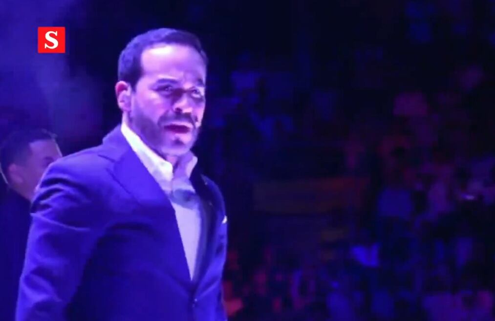 El candidato presidencial, Abelardo de la Espriella, en el lanzamiento de su fórmula vicepresidencial.