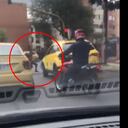 Video | Atracos en Bogotá no censan: nuevo robo con machete y a plena luz del día
