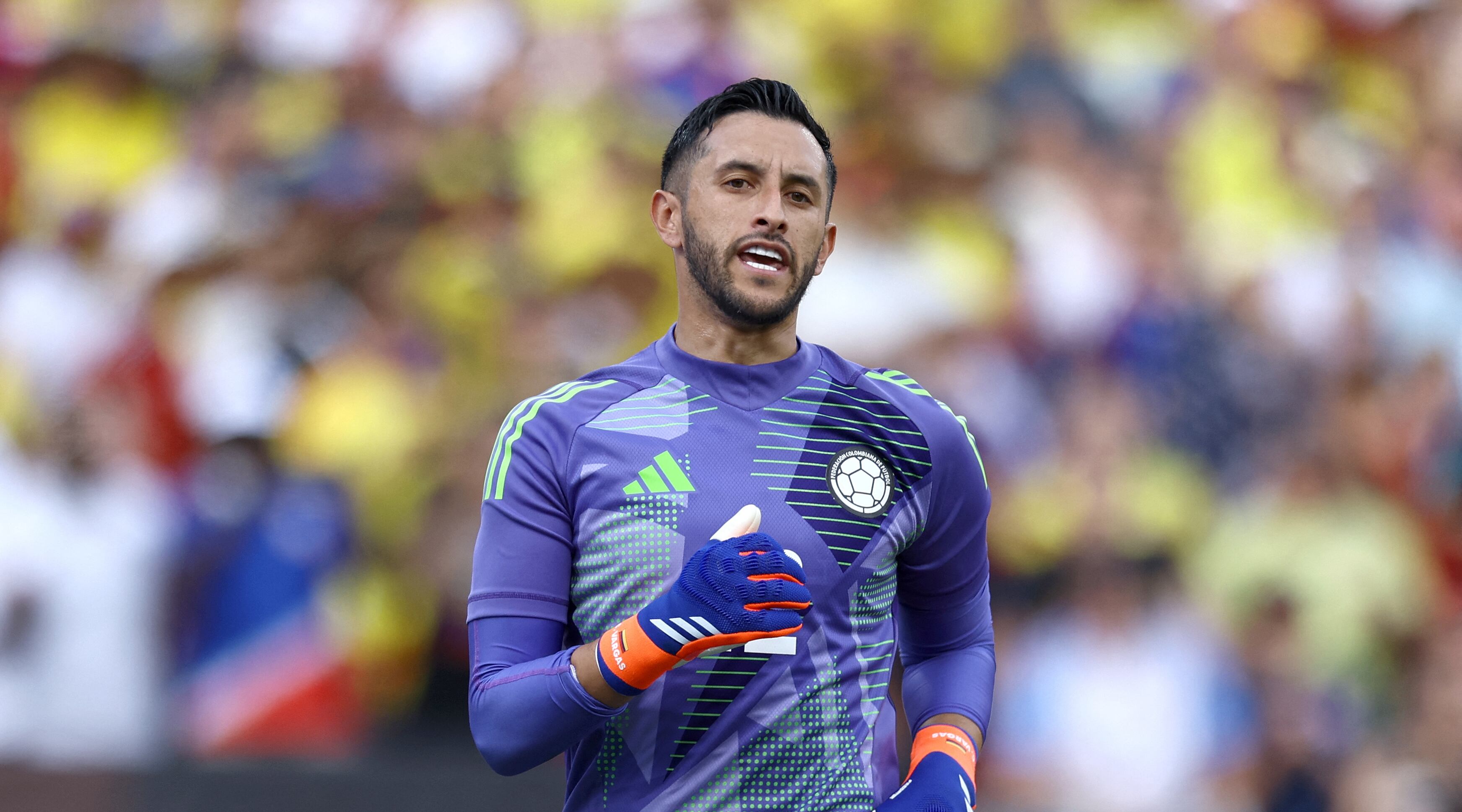 Camilo Vargas, arquero titular de la Selección Colombia para estas eliminatorias.