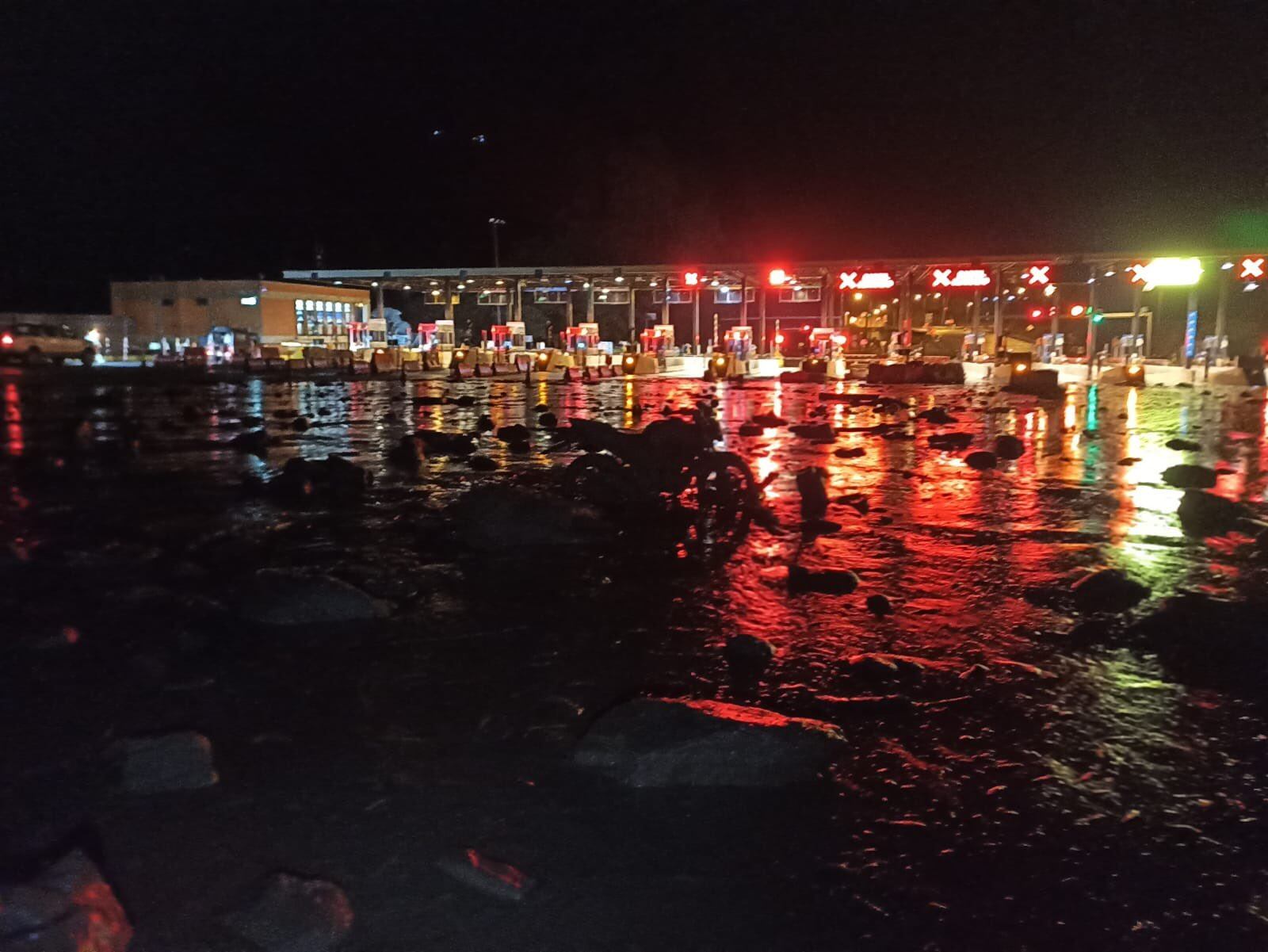 Creciente en Quetame, Cundinamarca.