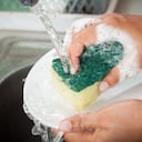 Esponja para lavar loza.