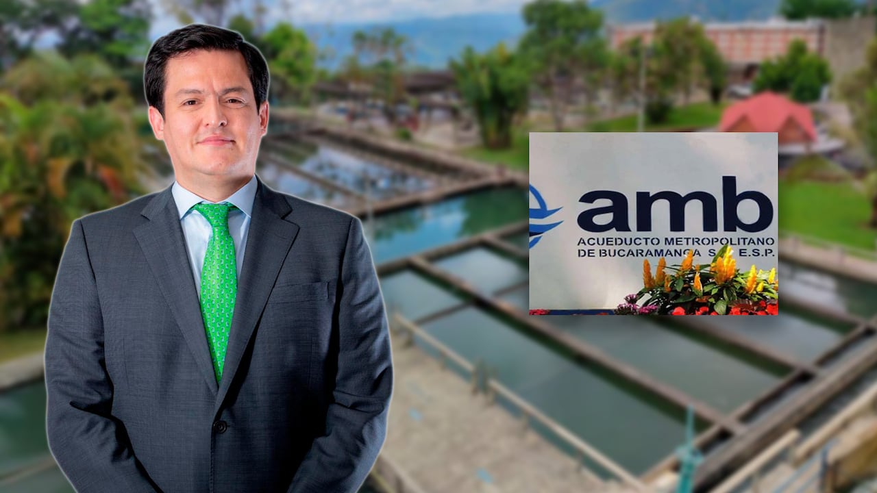 Acueducto Metropolitano de Bucaramanga; alcalde encargado, Javier Augusto Sarmiento Olarte.