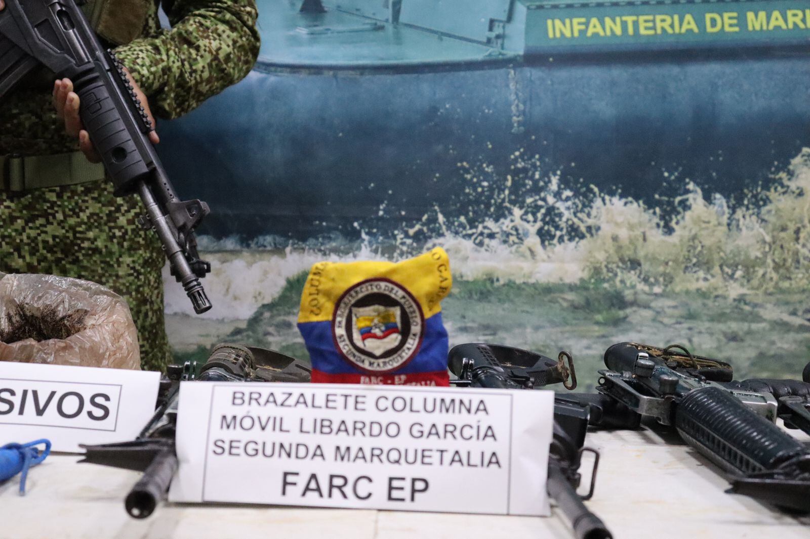 La Armada asegura que la Segunda Marquetalia hizo una alianza con el ELN el año pasado.