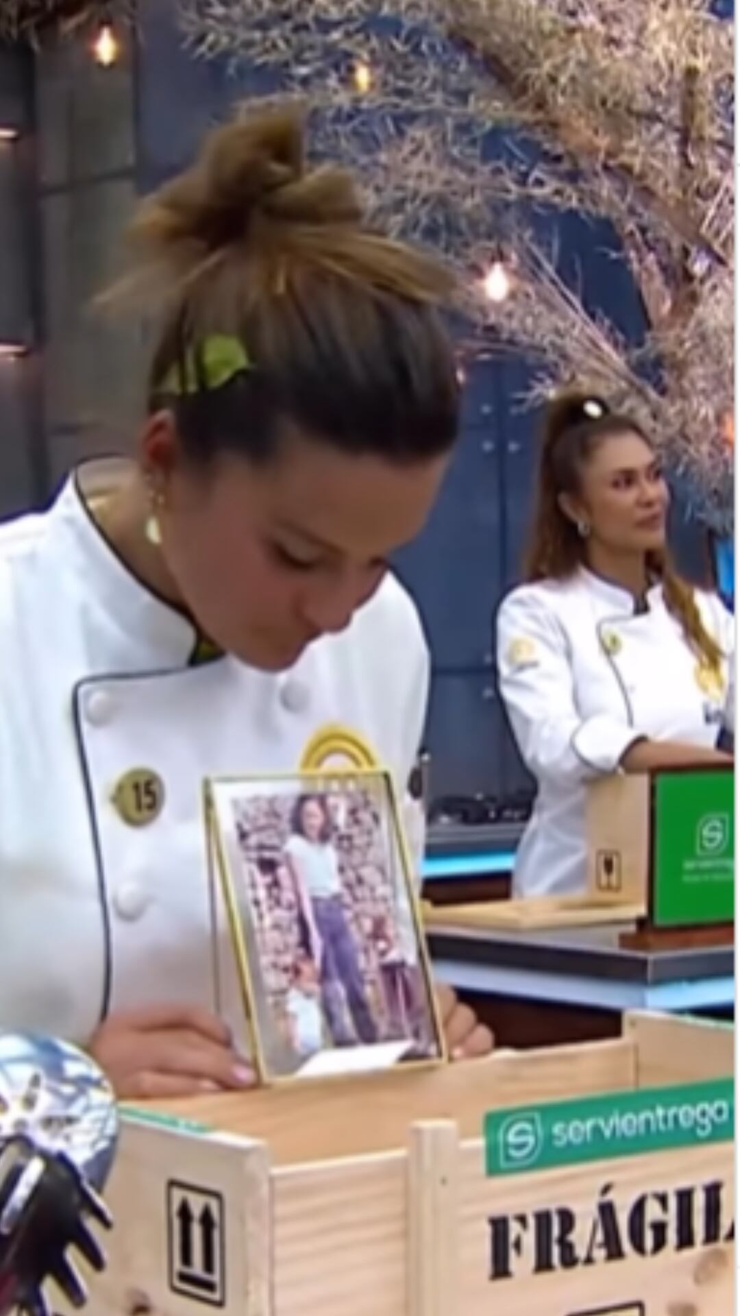 Nela González conmovió con sus palabras y el momento que dedicó a su madre.