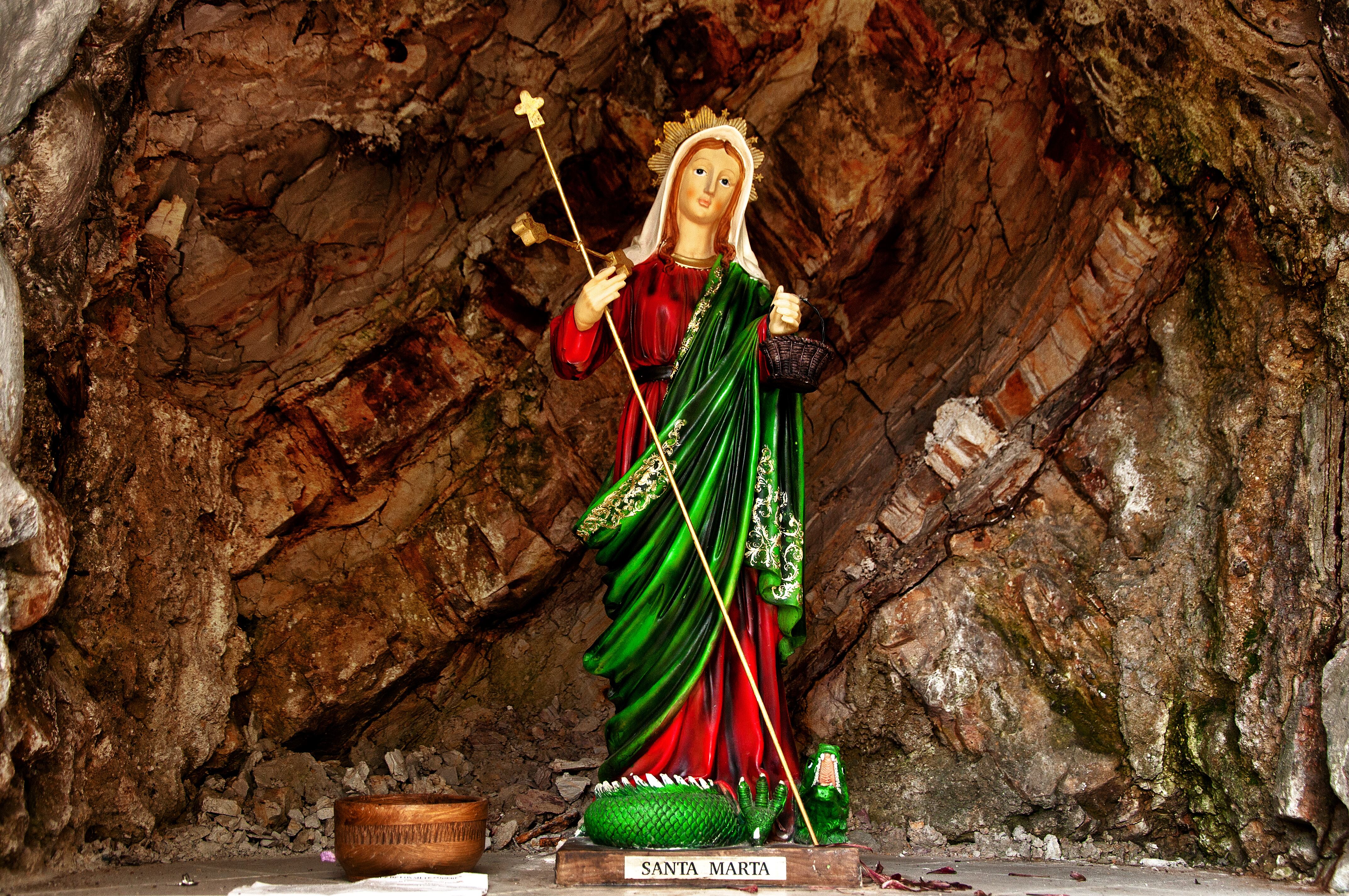 La santa que ayuda en los momentos difíciles.