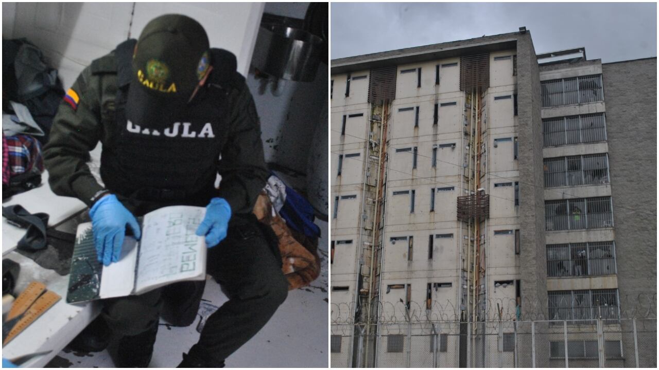 Encuentra “guion” con el que delincuentes desde La Picota extorsionan a ciudadanos; todo esto descubrieron en registro sorpresa a pabellón