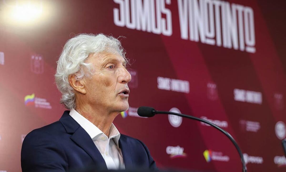 José Pékerman, técnico de Venezuela. Foto: Selección Venezuela