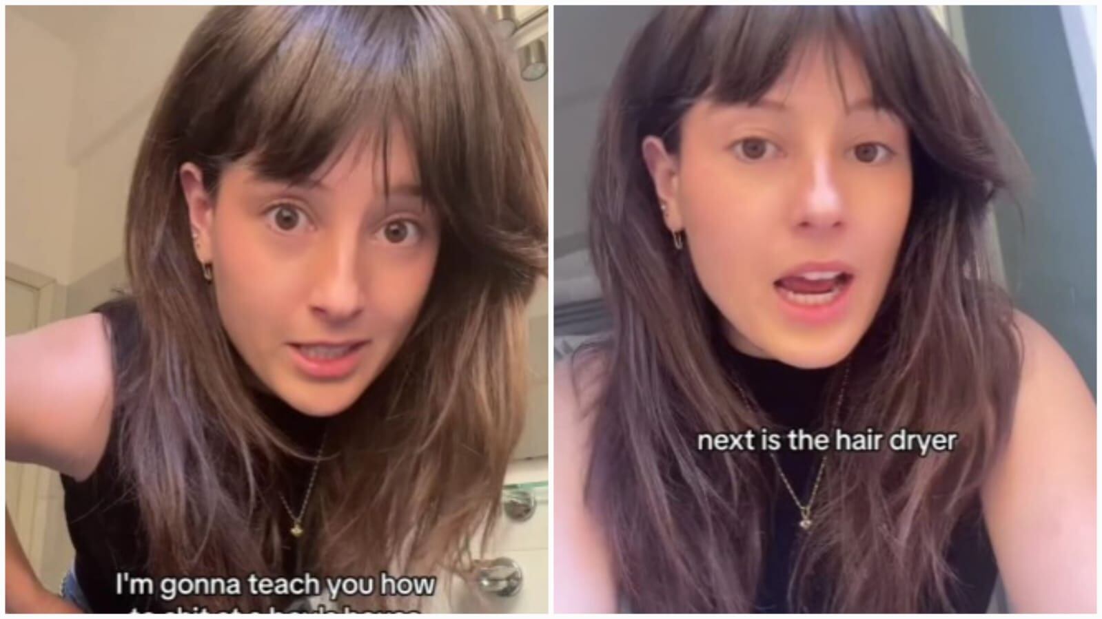 El video de esta joven 'arrasó' en redes sociales, pese a publicarse hace un día.