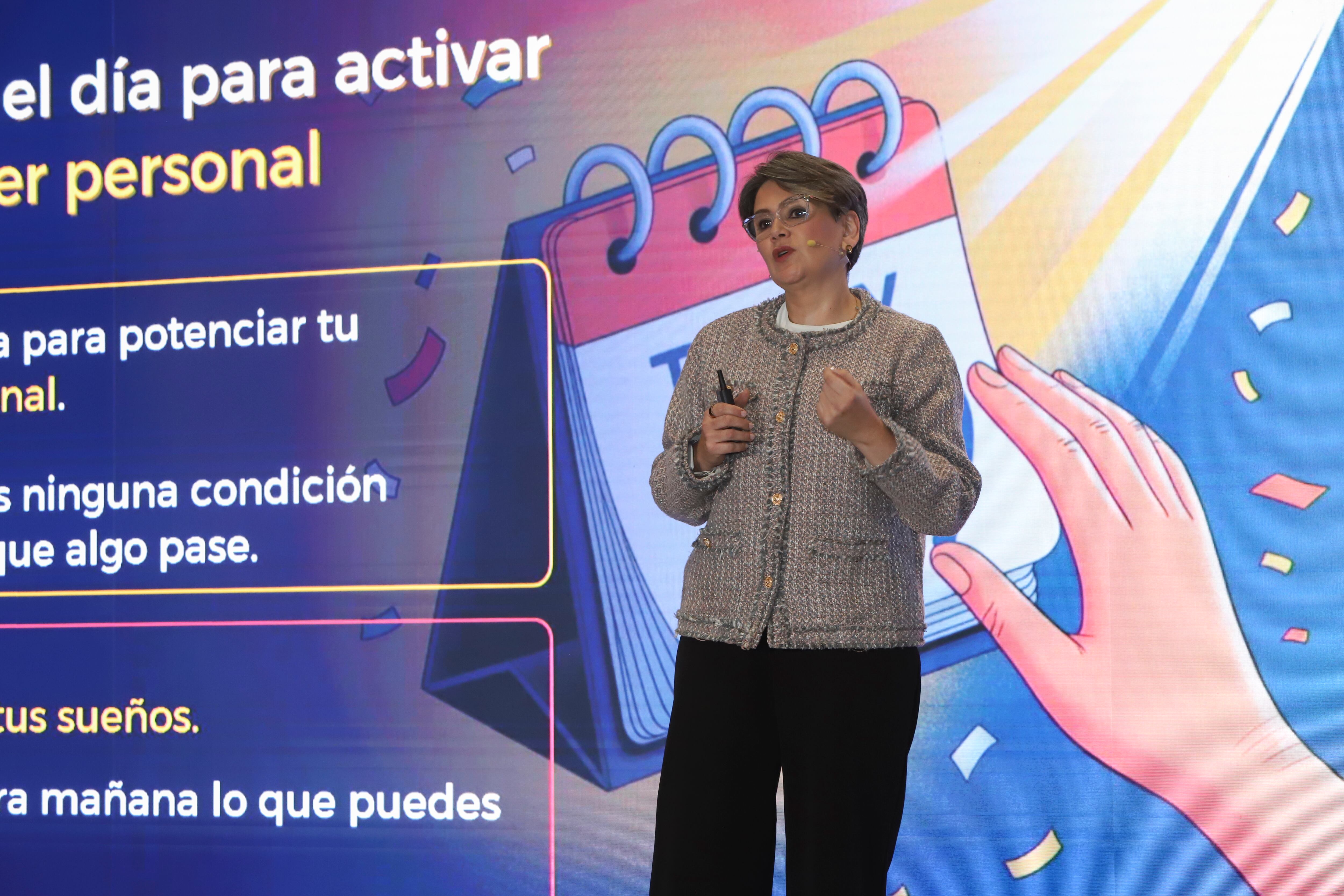 "Las mujeres logran escalar porque han contado con determinación para elevar su poder", Sandra Suárez, presidenta del Círculo de Mujeres Semana Dinero.