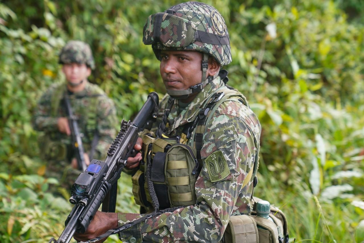 Las Fuerzas Militares se encuentran desplegadas en el Chocó.