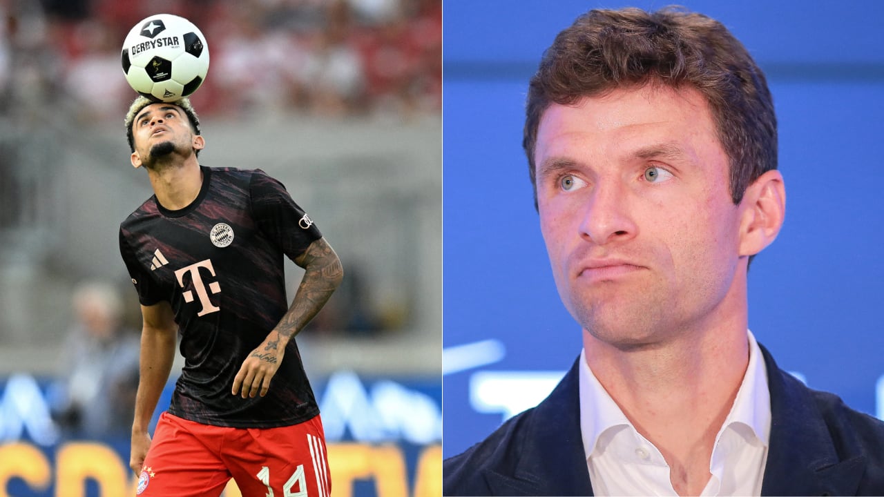 Luis Díaz conoció el pensar de un emblema de Bayern Múnich como Thomas Müller