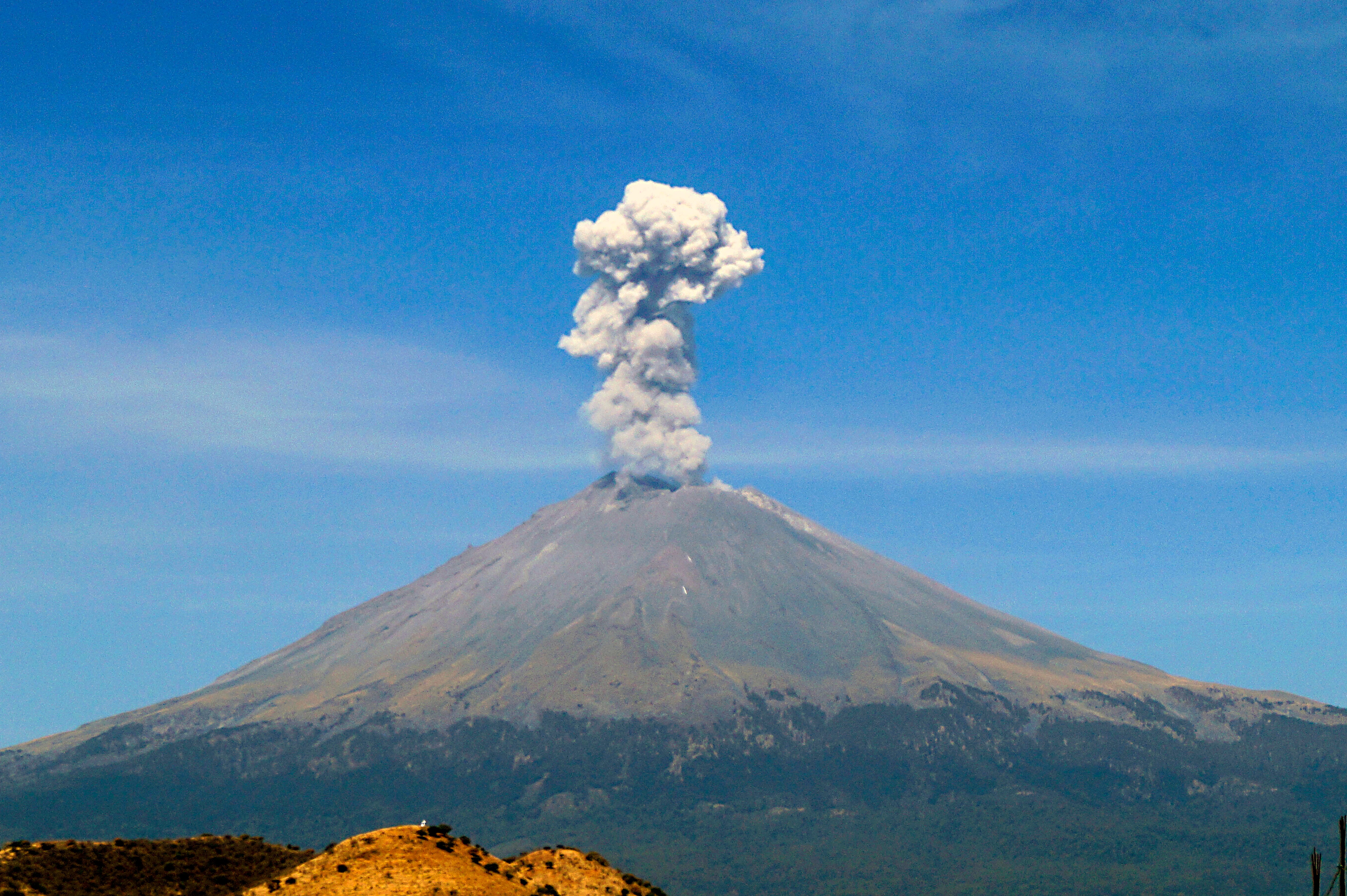 Popocatepetl Volcano Fumarole