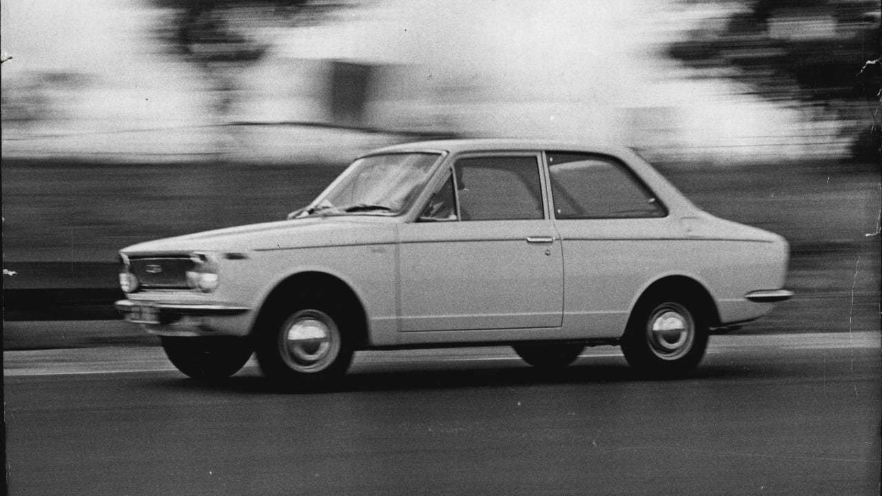 Toyota Corolla en 1967.