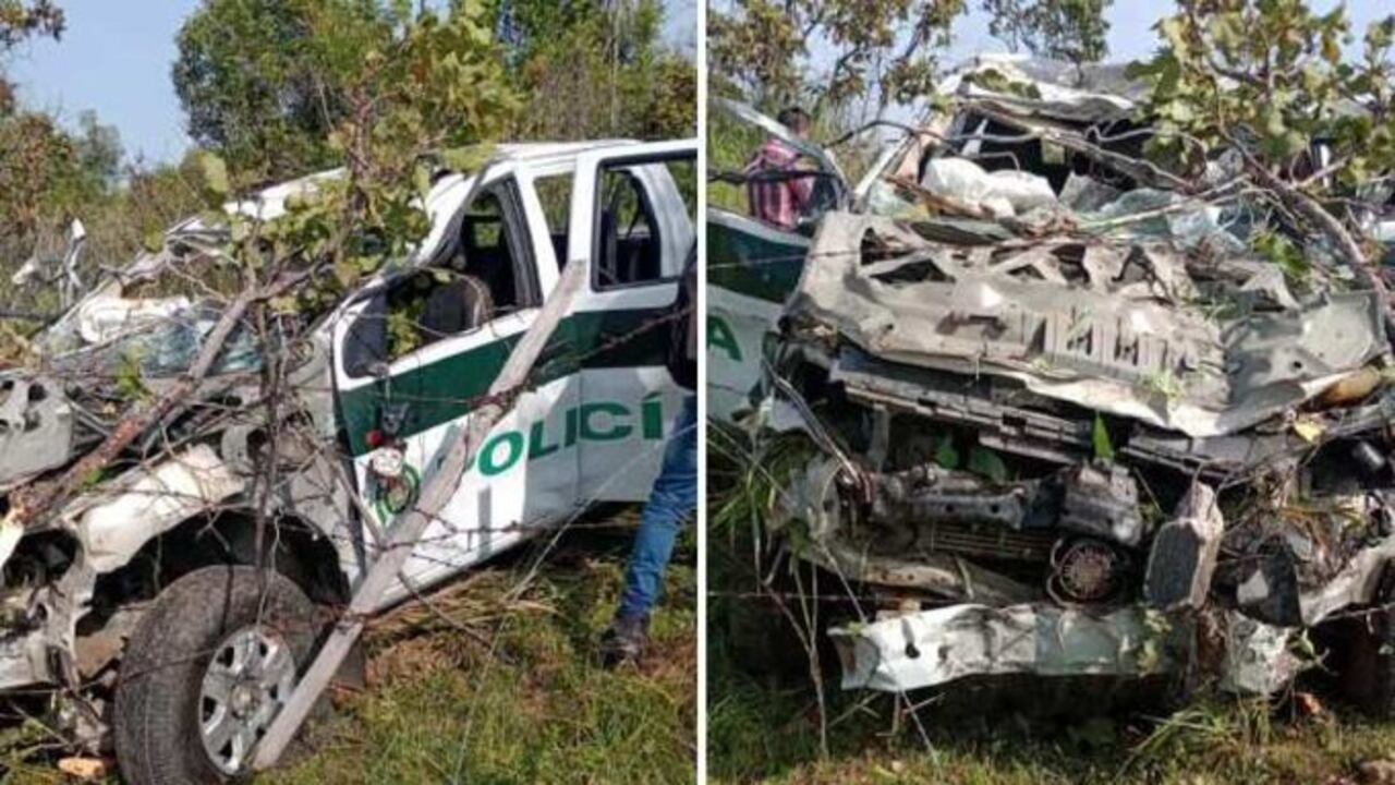 Al parecer, disidencias de las Farc habrían puesto un explosivo a una patrulla. Como resultado dos policías murieron y otros dos están heridos de gravedad.