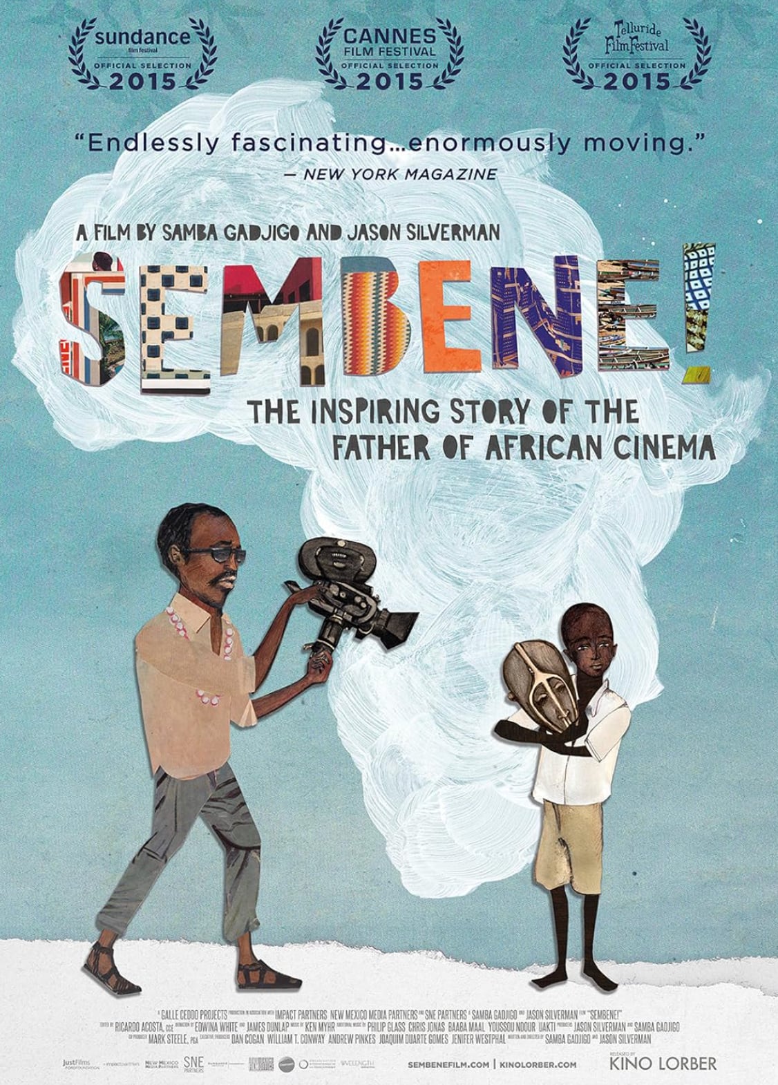 'Sembene' (1994), un documental sobre el padre del cine africano, que hace parte de un proyecto itinerante codirigido por su biógrafo Samba Gadjigo.