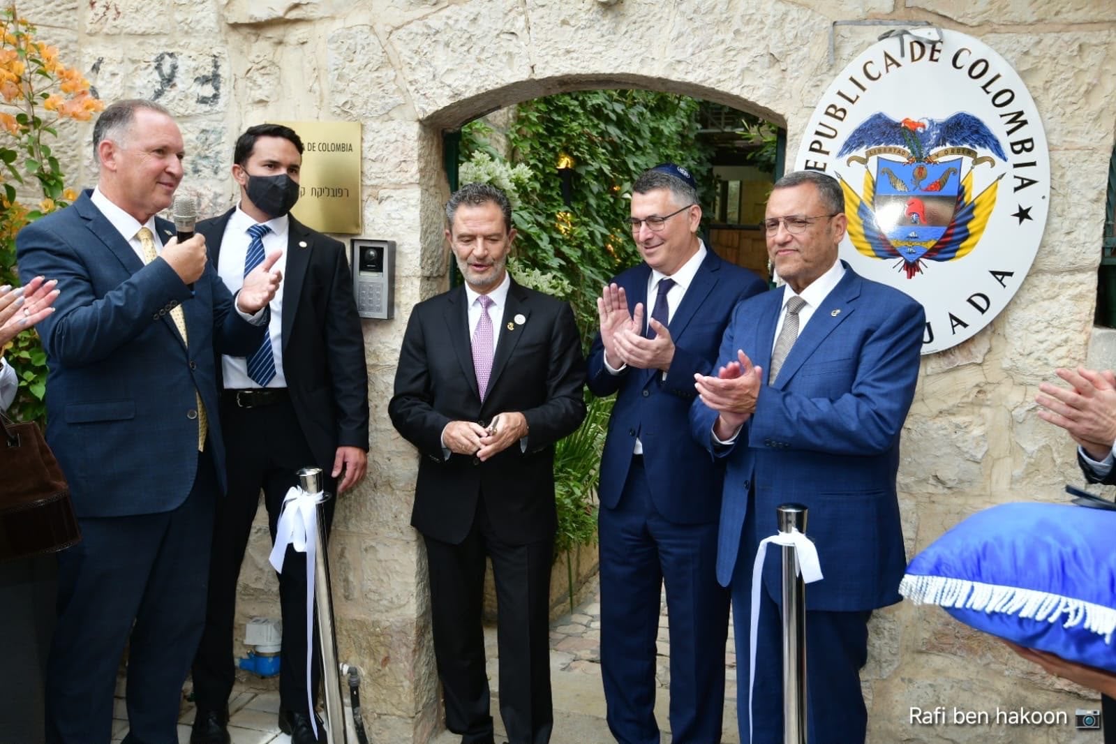 Los cancilleres de Israel y Colombia inauguran la embajada en Jerusalén