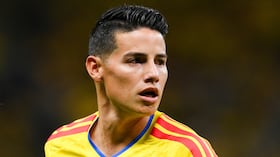 James Rodríguez, jugador de la Selección Colombia.