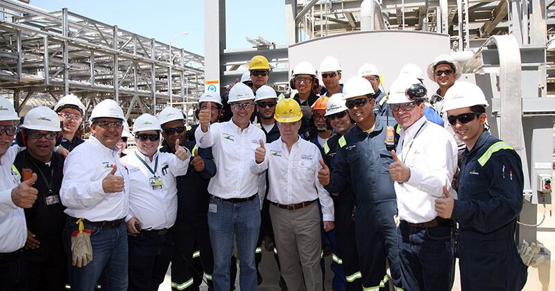 En la planta trabajarán de manera permanente 900 personas. Foto: León Darío Peláez