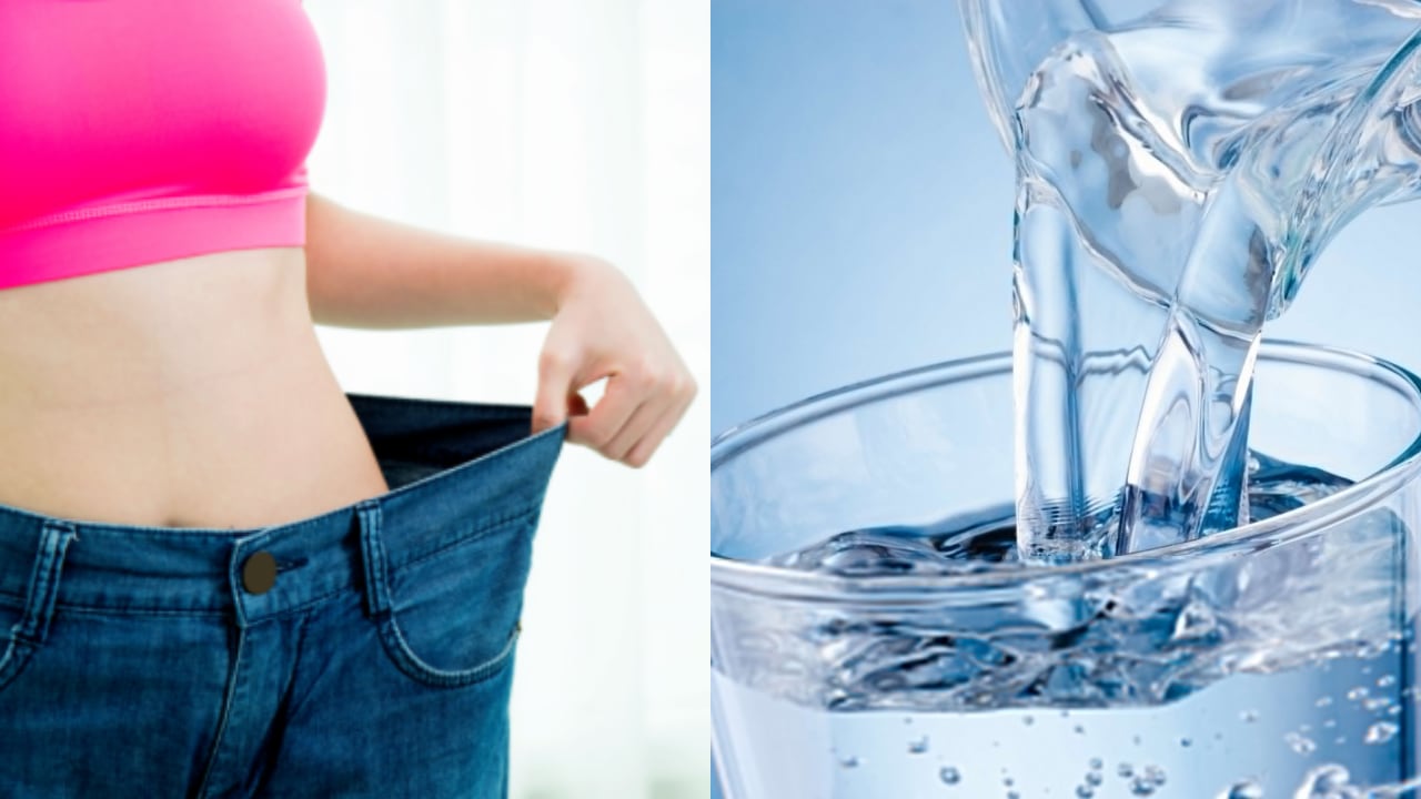 Tomar agua antes de las comidas ayudará a que el cuerpo se sienta saciado y no consuma tantas calorías.