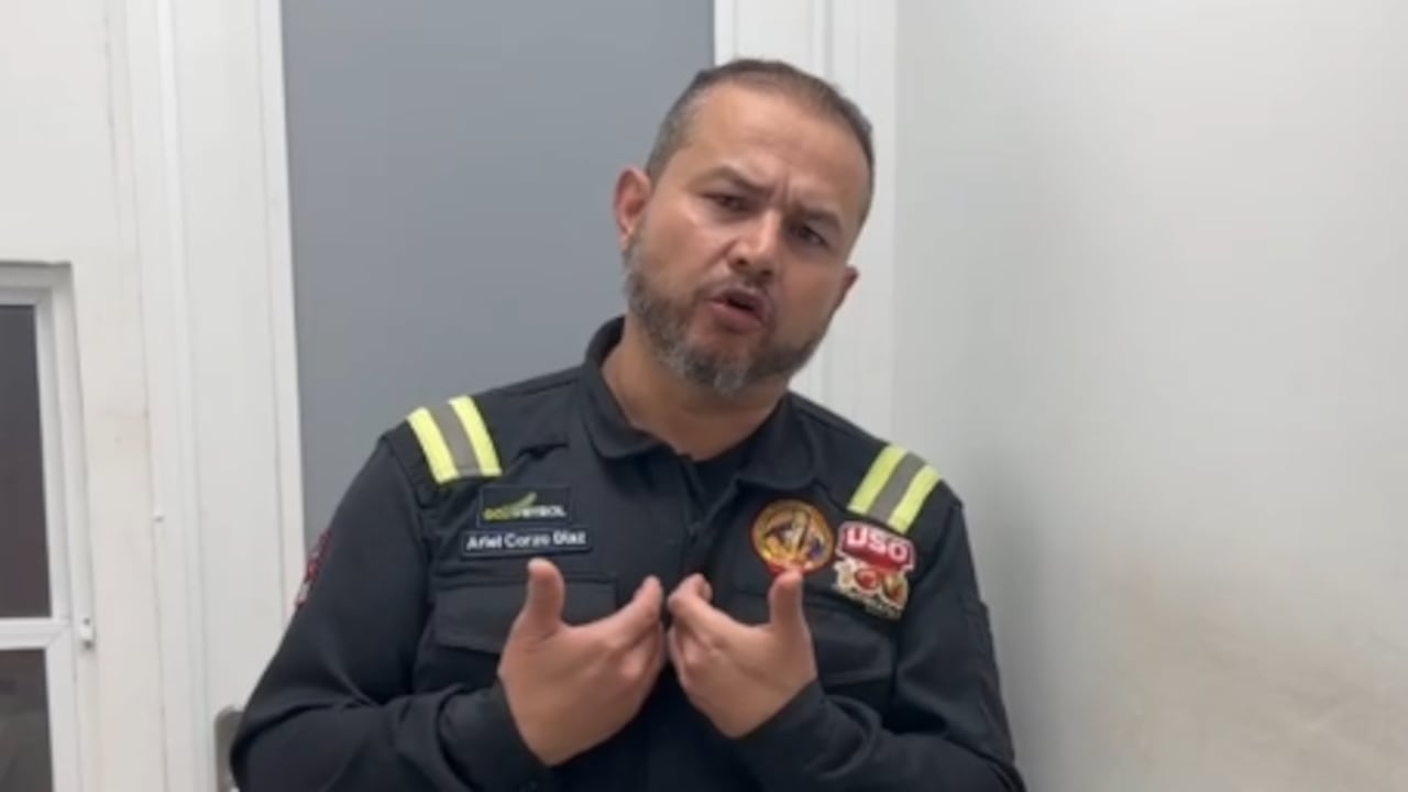 Ariel Corzo, directivo de la USO