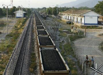 Exportación de carbón.