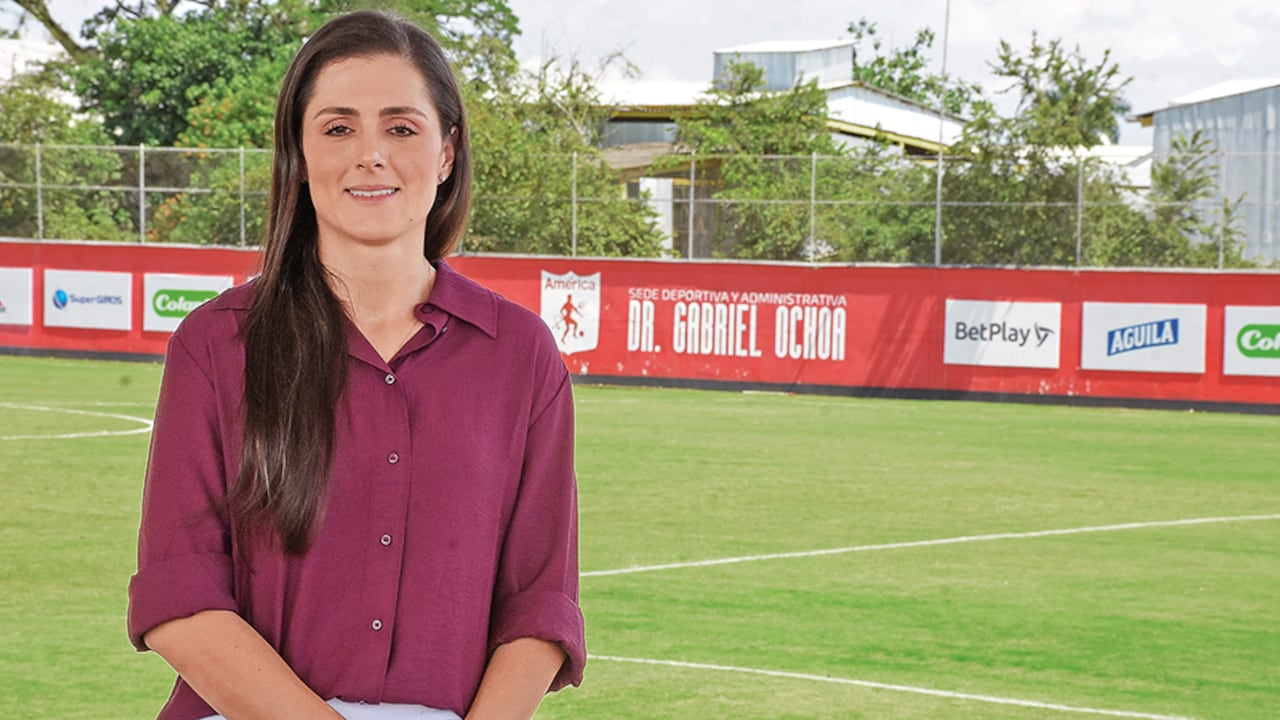 Marcela Gómez, presidenta del América de Cali.