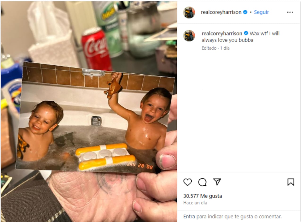 Foto: Instagram @realcoreyharrison