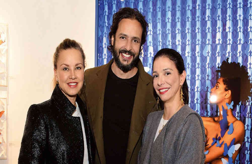 Alina Vélez, Felipe de la Vega y María Paz Gaviria.