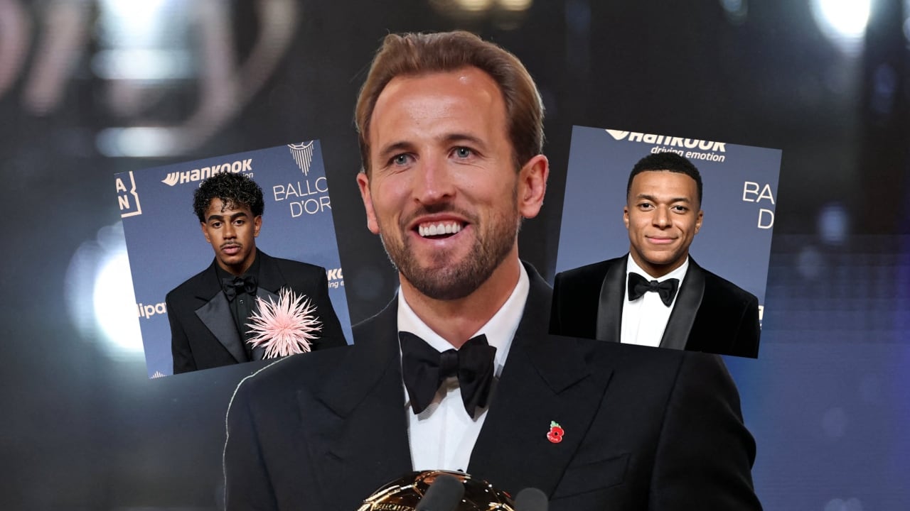 Harry Kane, Lamine Yamal y Kylian Mbappé